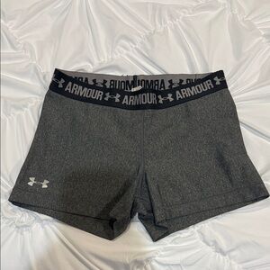 Under Armour Women's Charcoal Athletic Shorts